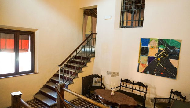 Zona de estar del vestíbulo