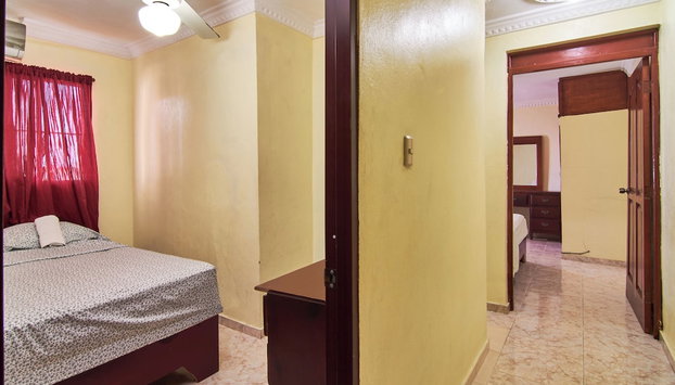 Spacious 2-bedroom Apartment With Private Terrace Near SDQ Airport Fast Wi-f - Foto 2, Habitación