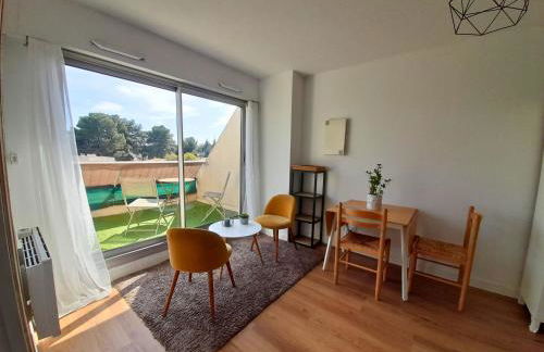 Appartement T1 cosy- terrasse - parking gratuit - Foto 2