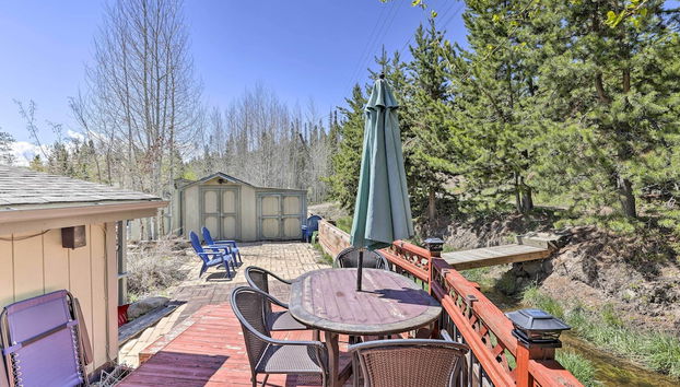 Fireplace, Deck & Mtn Views: Grand Lake Home - Foto 5, Interni