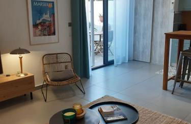 Grand studio avec patio - Foto 12