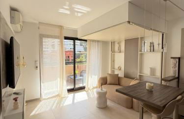 Studio de LUXE Portes de Monaco - Vue MER - Piscine - Wifi - Foto 62