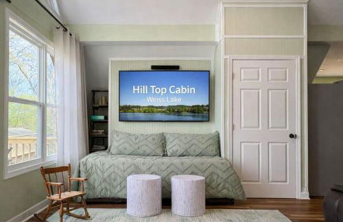 Family A-Frame, HotTub, FirePit, ClimbingWall, EVCharger, & More - Photo 15