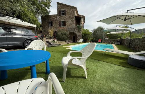 Maison de vacances avec piscine privée, Ardèche, Le Mas de Jallet, proche les Vans, Les Assions - Foto 34