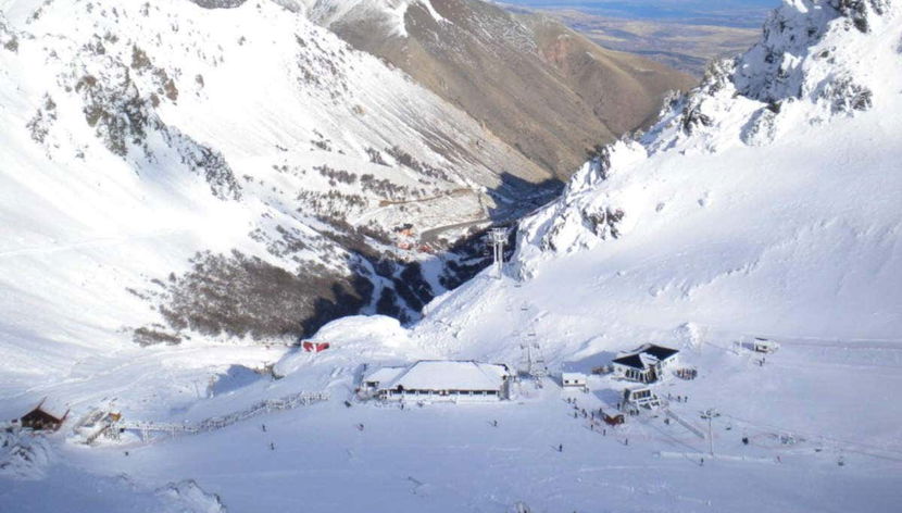 Admire the majestic snow-capped peaks