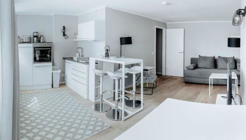 2-Zimmer City Apartment 57m² mit King Size Bett und Küche - Foto 4