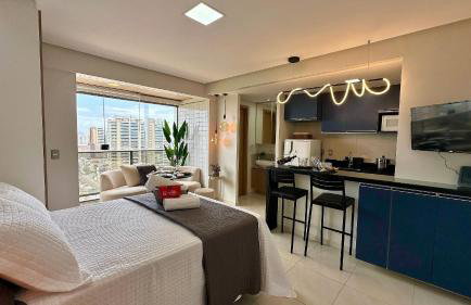 (1305) Studio Moderno e Aconchegante no Calhau - Foto 3