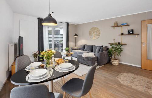 Haven Apartments Laupheim City WLAN Parkplatz Terrasse Balkon - Foto 5