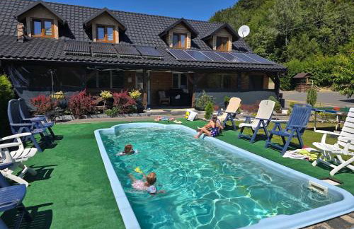 Jaśkowa Chata Bieszczady apartament z basenem nr 1i2 - Foto 2