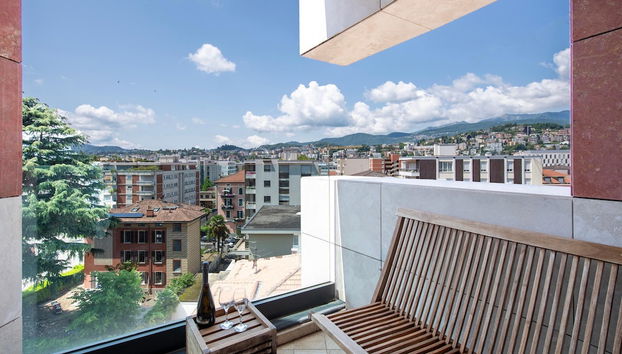 Panoramic Penthouse in Lugano - Foto 3, Habitación