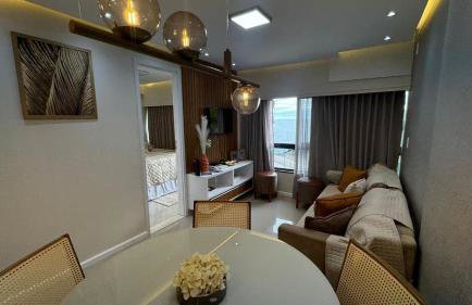 2 Quartos Luxo Vista Mar Ondina Apart - Foto 4