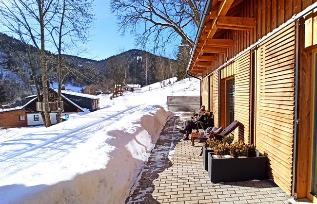 Ski-In Ski-Out Mountain Duplex Portášky2 - Foto 46