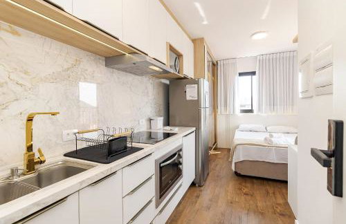 One House – Academia, Piscina e Coworking | Gonzaga Stays - Foto 26