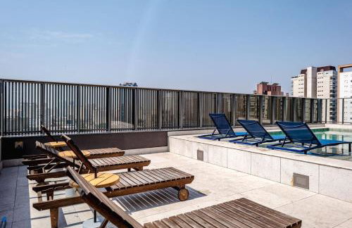 Studio Moderno com Piscina a 5 min a pé do Nubank Parque-901 - Foto 59