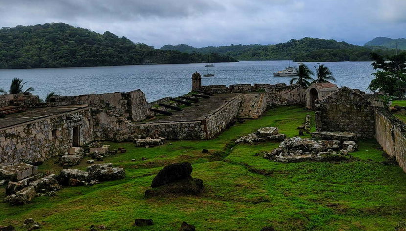 En el antiguo fuerte español