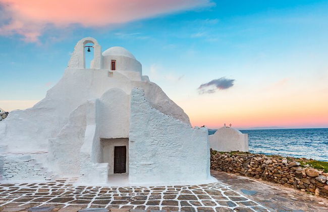 Excursão a pé romântica à cidade de Mykonos - Foto 8