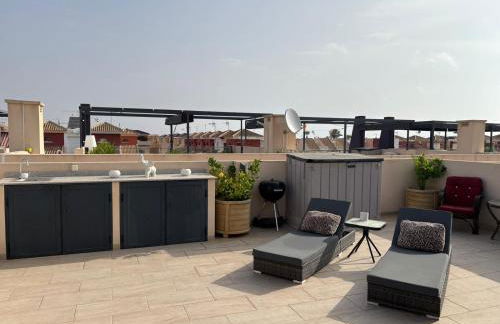 Higuericas Costa 222 Härlig takterrass med havsutsikt - Pool och 250m till stranden - Foto 16