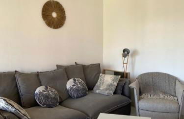 Appart 2ème ligne vue mer, 2 chambres, clim, internet, parking - Foto 5