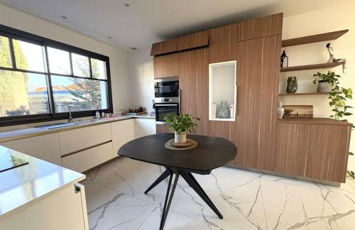 Villa 12 pers avec piscine chauffée et vue exceptionnelle, première ligne Bassin d'Arcachon - FR-1-736-32 - Foto 13