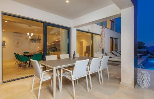 Villa Aristea with sea view, jacuzzi and infinity pool - Foto 73