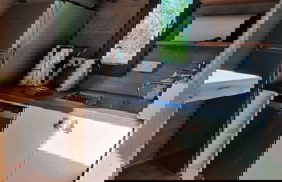 TinyHousebeiDresden spektakuläres winziges Häuschen auf Stelzen im Pferdeteich, Kaminofen, umlaufende Terrasse - Nähe Sächsische Schweiz - Foto 4