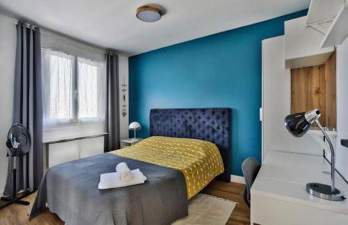 Le Jules Guesde, Appart traversant, 3ch , parking, 2mn à pied métro D Parilly - Foto 11