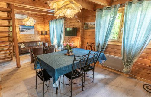 Chalet La Calougeotte, jardin, spa et sauna privés - Foto 50
