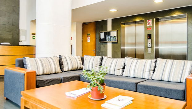 Sitzecke in der Lobby