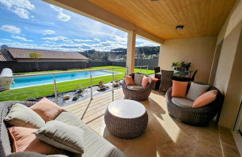 En Ardèche Villa de vacances l'Olympe climatisée avec sa piscine privée et chauffée - Foto 16