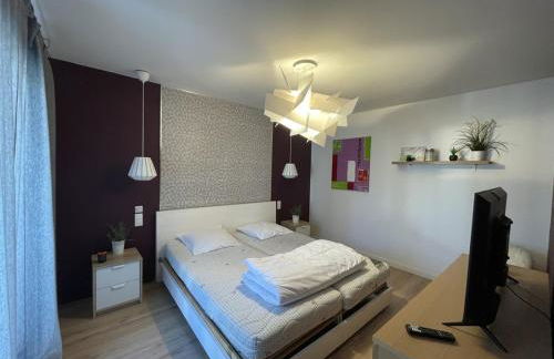 Villa moderne à Soustons avec piscine chauffée, 3 chambres et cuisine extérieure, animaux acceptés - FR-1-379-167 - Foto 7