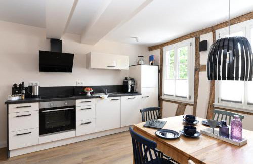 Ferienwohnung Heppenheim - Wohnung "Nibelungen"mit Dachterrasse - Das schiefe Haus - Foto 7