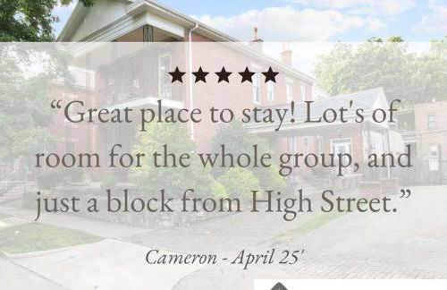 Spacious Historic 8-Bedroom Manor in Short North - Perfect for Large Groups - Foto 3