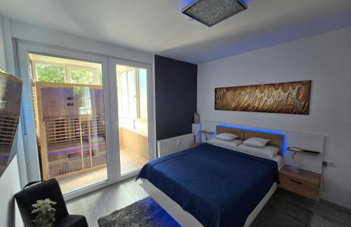 Apartment SAND - Entry with PIN 0 - 24h, Luxury massage chair,Infrared sauna,FREE CANCELLATION 24 hours before Check In, Premium pillows and mattress - Photo 3