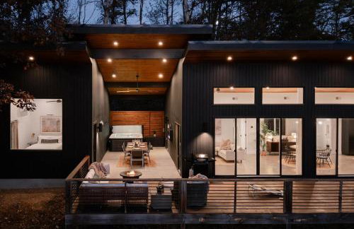 Glass House - Hot Tub - Voted AVL's #1 Luxe Stay - Foto 26