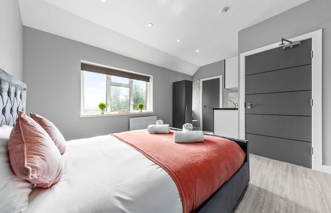 Spacious Ensuite Room Feltham Heathrow London Tw13 - Foto 3