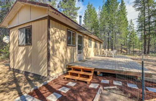 1 Mi to State Park Peaceful La Pine Cabin with Deck - Foto 19