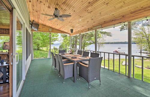 Lakefront Gloversville Home with Beach and Dock! - Foto 1