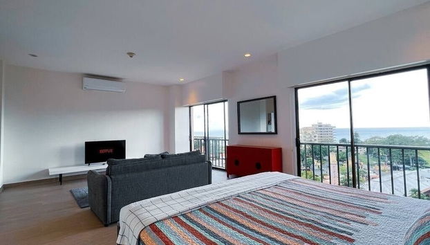 Elegant Oceanview Penthouse - Steps from Jaco Beach & Nightlife - Foto 5, Habitación