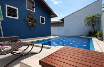 Casa grande com piscina churrasqueira e garagem Praia do Lázaro Ubatuba - Foto 54