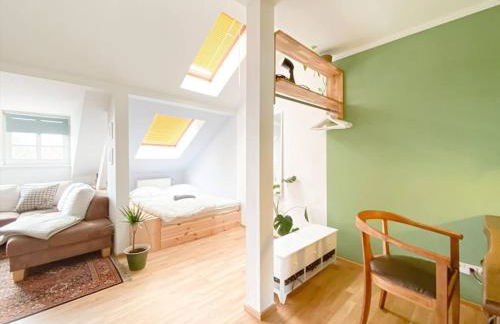 Schöne Ferienwohnung mit Blick über Stadtwald - Foto 9