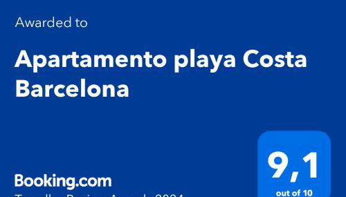 Apartamento playa Costa Barcelona - Foto 2