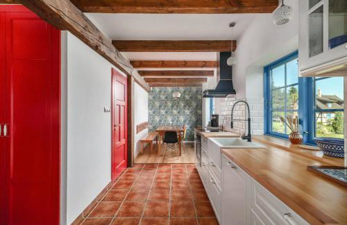 Kaszuby, dom kaszubski nad jeziorem Danielowa Dolina - Foto 24