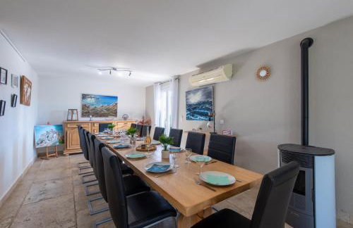 Villa l'ESTEL charme provençal, 15 pers, piscine privée & aire de jeux, au coeur du triange Arles-Avignon-Nîmes - Foto 18