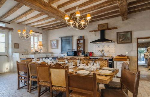 Le manoir de Saint-Ouen avec piscine chauffée intérieure - Foto 4