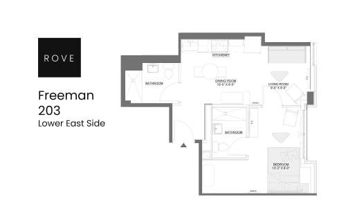 Freeman 203 by Rove Travel -1BR Condo with Shared Amenities - Foto 29