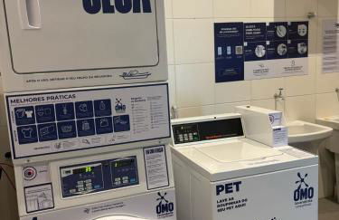 Studio 124 luxuoso, novo, bem equipado com ar condicionado e cozinha completa - Centro Mogi - Foto 48