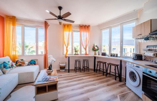 Le Cosy Perpignan Centre, 2 rooms, 2 bathrooms, free WIFI, free parking, lift, central, renovated, spacious - Foto 2