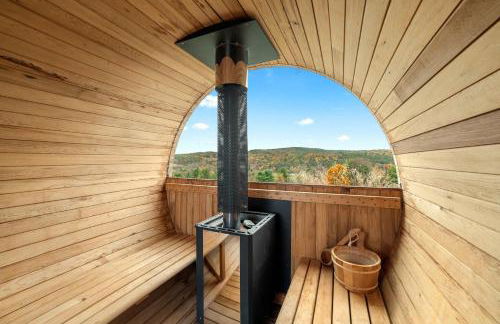 'The Bear Dome' with Barrel Hot Tub in Franklin - Foto 31