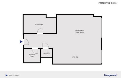 W Loop Studio w Pool Gym nr Restaurant Row CHI-264 - Foto 13
