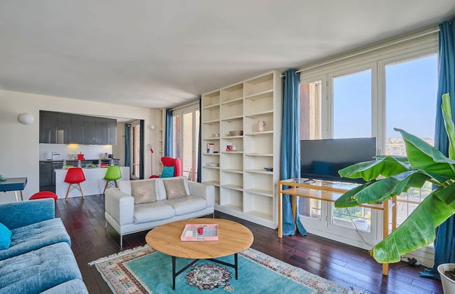 Sublime 2 Bedroom Flat Quai de Seine Eiffel Tower - Foto 16